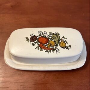 McCoy Made in USA Vegetable Patten Butter‎ Dish